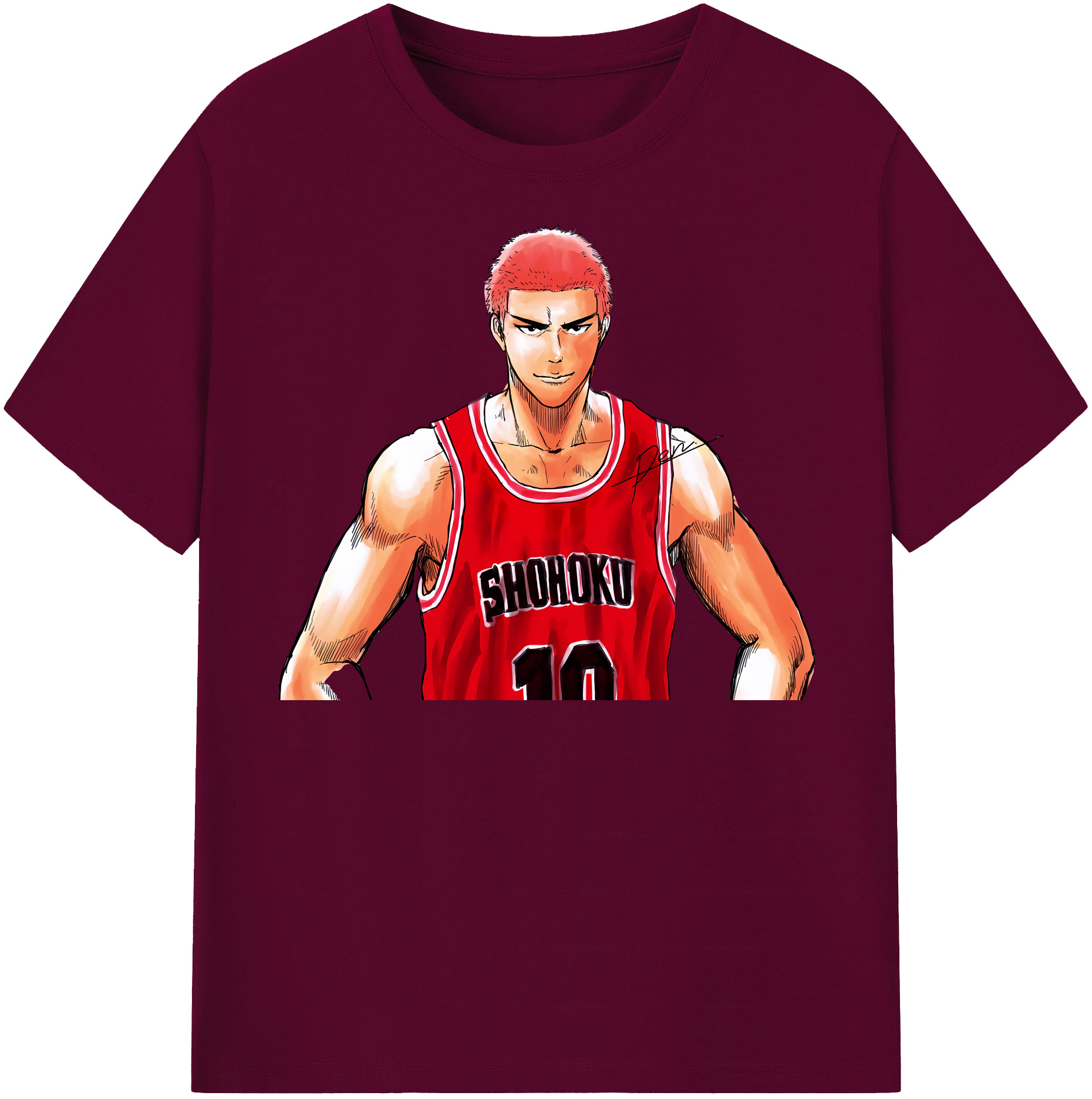 （画像用） SLAM DUNK／スラムダンク レディースカジュアルプリントTシャツ（綿100％）